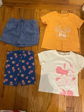3T shorts and tshirts